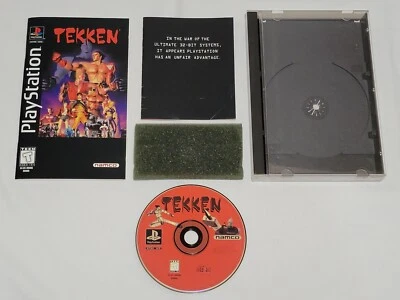 Tekken 1 Playstation 1 Long Box Game PS1 Namco teken fight US NTSC - Funciona muy bien Foto 1 de 4