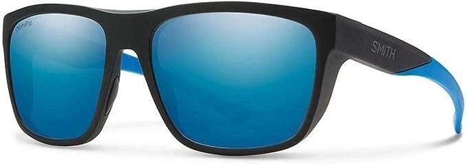 Gafas de sol Smith Optics Barra, montura/negro mate azul, lentes/azul polarizado, nuevas con etiquetas Foto 1 de 2