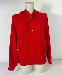 Ladies Ex TU Supersoft Ribbed Hoody Size 8 10 12 14 16 18 20 22 24 - Picture 1 of 7