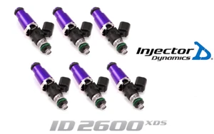 Injector Dynamics 2600-XDS Fuel Injector 6Pc 60mm For BMW M3 E36 / M Coupe / 328 - Picture 1 of 7