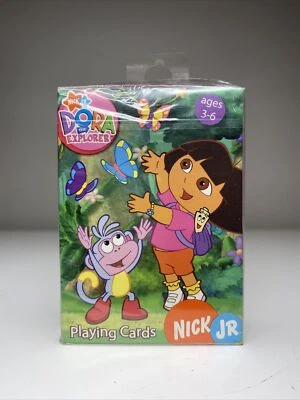 Nick Jr, Dora the Explorer Playing Cards (2005, Bicycle Brand, New/Sealed) - Image 1 of 3