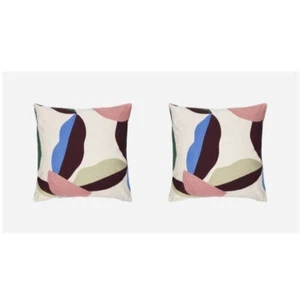 Marimekko Berry 2 Piece Cushion Cover Set - Red/Electric Blue - Picture 1 of 1