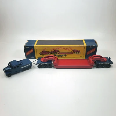 Matchbox M6 No. 6 Pickfords Scammel 6x6 200 Ton Transporter w/ Original B Box - Image 1 of 4