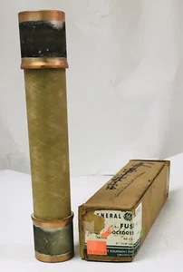 GENERAL ELECTRIC PART NO. 9F60CED015 5.55kV 15E TRANSFORMER PROTECTION FUSE NEW! - Picture 1 of 11