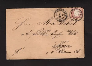 ALEMANIA, 1874, CUBIERTA CLÁSICA GOERLITZ A SAGAN, EN MUY BUEN ESTADO - Imagen 1 de 2