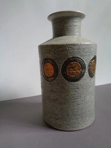 Aldo Londi für Bitossi, Italien "Ikano" Kreisdesign, in Silber und Gold - Bild 1 von 5