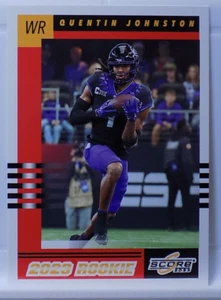 2023 Score Rookie Throwback QUENTIN JOHNSTON #6 RC - LOS ANGELES CHARGERS - Picture 1 of 2