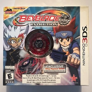 Beyblade Evolution (Nintendo 3DS, 2013) Brand New Sealed W/ Wing Pegasis *RARE* - Picture 1 of 9