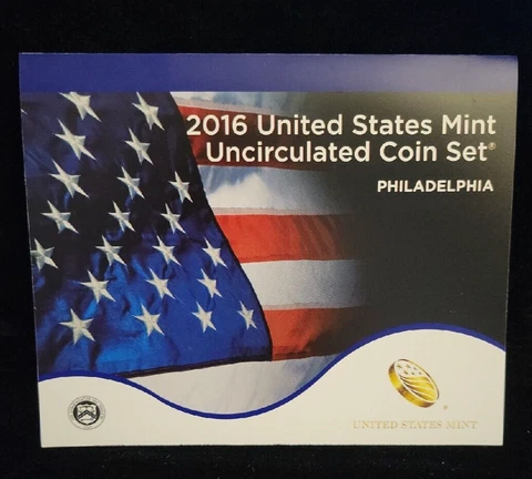 2016 **P ONLY** Uncirculated Mint Set | Beautiful Set | US Mint Set | UNC Cover