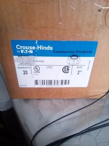 ROUS-HINDS BUCHSE-ISOL 2" RING WEISS isoliert Erdung ROHRVERSCHRAUBUNG JE 1 - Bild 1 von 4