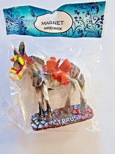 Zypern Kühlschrank Magnet Souvenir Esel von Zypern - Bild 1 von 3