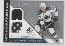 2007-08 SP Game Used Edition Authentic Fabrics Jonathan Cheechoo #AF-JC