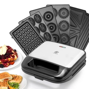 ¿Tienes uno para vender? Véndelo tú mismo Sandwichera Tostadora Parrilla Donut & Shell Sh - Imagen 1 de 8