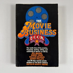 The Movie Business Book Jason E. Squire 1983 First Edition Prentice-Hall - Picture 1 of 9
