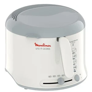 MOULINEX AF1211 Uno M Access Fritteuse 1600 Watt Weiß/Grau - Bild 1 von 1