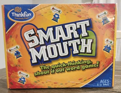 ThinkFun Smart Mouth Word Game - New Sealed in Box Vintage 2001 - Image 1 of 4