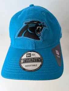 Carolina Panthers New Era 9Twenty NFL Woman’s Embroidered Patch Hat Cap Football - Bild 1 von 13