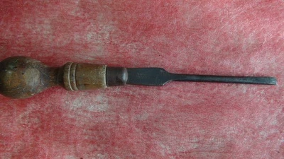 OUTIL ANCIEN TOURNE VIS ANGLAIS " ALEBROs  SHEFFIELD - Photo 1/4