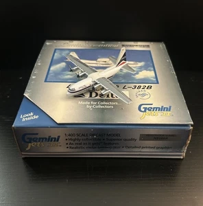 GeminiJets 1:400 Delta Airlines Lockheed L-382B N9268R GJDAL528 C-130 Model - Picture 1 of 4