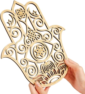 11,5 Zoll Hamsa Hand Wandkunst für Meditation und spirituelle Dekoration - Bild 1 von 12