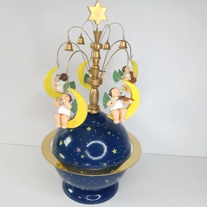 Wendt & Kühn Engel Ornament Globus Spieluhr-Ihr Kinderlein Kommet-Germany-OHNE SCHLÜSSEL - Bild 1 von 24