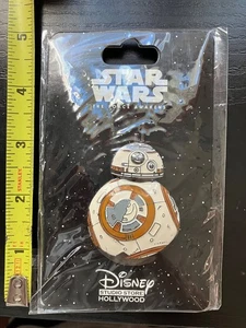 Prendedor moldeado en 3D BB-8 LE 500 DSSH Star Wars: El despertar de la fuerza 2015 droide Disney - Imagen 1 de 6