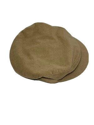 Sombrero de Newsboy Falta de Color. Pana color tostado/arena. Nuevo con etiquetas. Pequeño. Foto 1 de 4