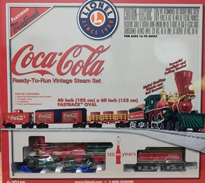 Lionel 6-30166 Coca-Cola® 125th Anniversary Vintage Steam Set - unvollständiges Set - Bild 1 von 12
