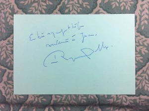 Raymond Souplex - Every Minute Counts - Alibi pour un meurtre - Autographed 1967 - Picture 1 of 2