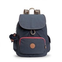 kipling city pack mini silver sky