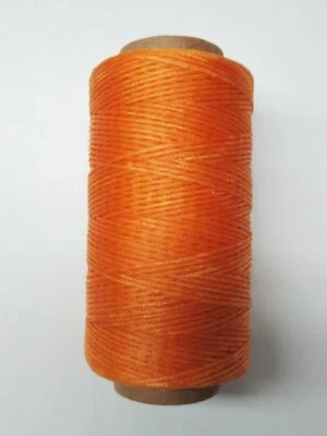Waxed Sail Twine / Whipping & Sewing Thread -  1/4 pound bulk spool GOLDENROD - Image 1 of 2