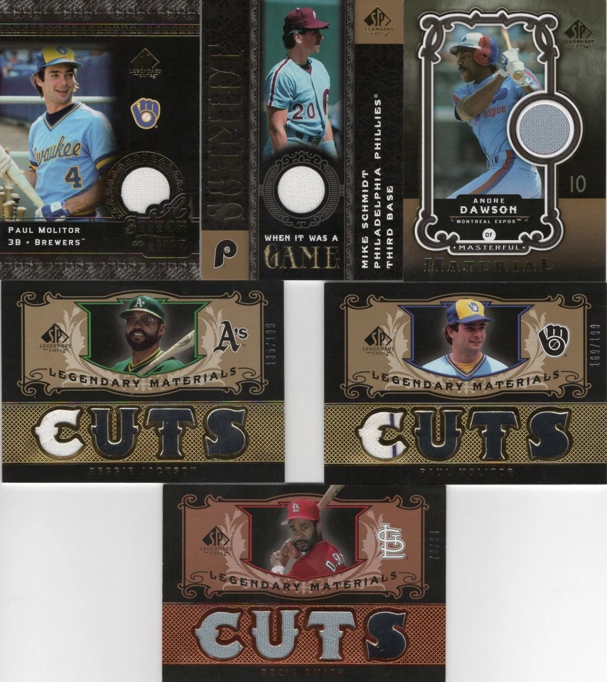 2007 UPPERDECK SP LEGENDARY CUTS/ MATERIALS/GAME/STITCH IN TIME -- JERSEY'S   - Image 1 of 2