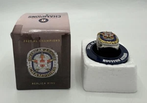 Houston Astros Yordan Alvarez 2021 AL Champions Replica Ring - NEW in Box - Picture 1 of 5