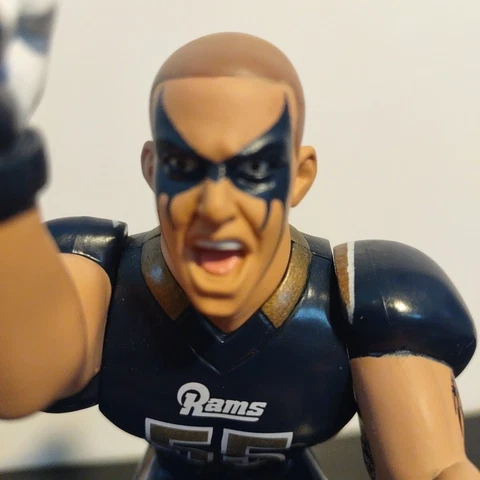 James Laurinaitis The Gladiator Figure  St. Louis Rams "Defend Our Turf" STL #55 Cover