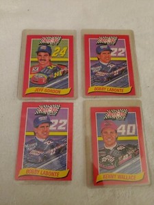 1993 Stove Top NASCAR Racing Trading Cards Set of 4 Gordon Wallace LaBonte