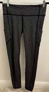Lululemon 28” Women’s Gray Leggings Size 6 Athletic EUC - Picture 1 of 3