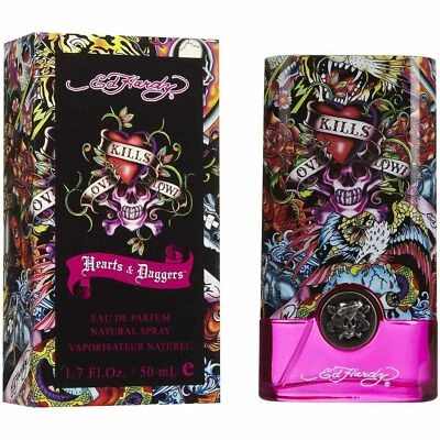 Christian Audigier Ed Hardy Hearts & Daggers 1,7 OZ eau de parfum para mujer Foto 1 de 3