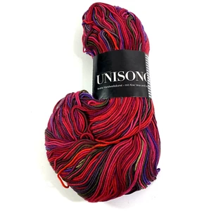 Zitron Unisono 100% Superwash Merinogarn rot lila oliv 1280 100g300m Germany - Bild 1 von 8