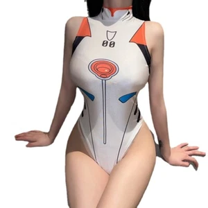 Costume da bagno sexy lady lingerie anime Ayanami Rei cosplay body donna babydoll - Foto 1 di 9