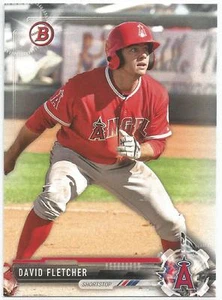 David Fletcher LA Angels 2017 Bowman Baseball - Picture 1 of 1