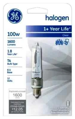 GE Clear 100w Light Bulb - T4 Specialty Bulb Clear Finish, Candelabra Base - Image 1 of 4