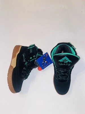 Patrick Ewing 33 HI x LRG Mens Size 12 Black/Green/Gum Basketball Shoes - Image 1 of 4