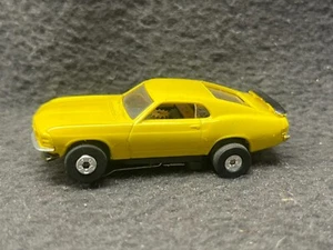 Auto World 1970 Ford Mustang Ho Slot Car Tjet Thunderjet Ultra G Fastback T-Jet - Imagen 1 de 5