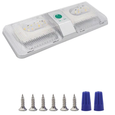 LED Ceiling Light Car Acceesories Waterproof Touch Dimmable Boat Reading Lamp - Image 1 of 4