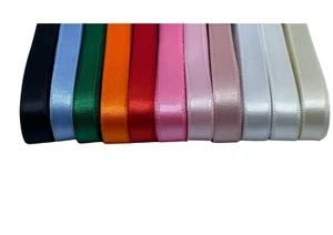 10m  Satinband  Geschenk/Schleifenband-Dekoband  10mm Weihnachtsband - Bild 1 von 13