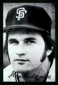 #1112, 4" x 6" Photo Card, Signed-Autographed, Gary Lavelle, S. F. Giants - Picture 1 of 2