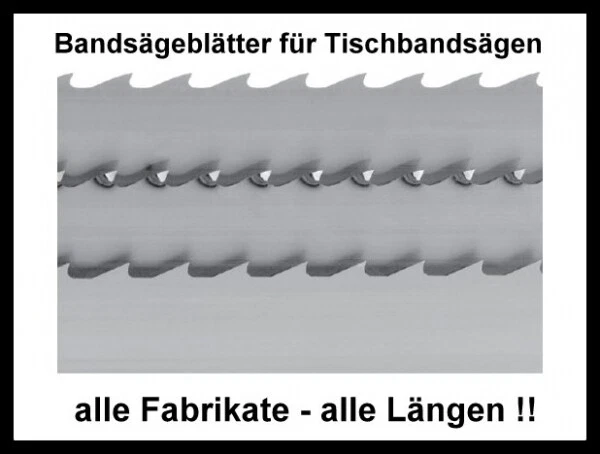 Sägeband 1810x10x0,65mm Bandsägeblatt Holz Metabo Elektra BAS 380 1638 - Bild 1 von 1