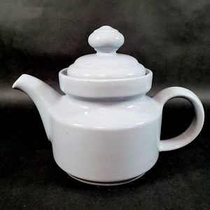 Waechtersbach Pottery Teapot 34oz Light Blue Ceramic Spain Powder Pastel  - Picture 1 of 12