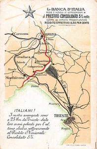 027) PRESTITO NAZIONALE AVAMPOSTI TRIESTE - Picture 1 of 2