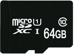 MicroSD XC 64 GB Speicherkarte Class 10 UHS -1für Samsung Galaxy J3